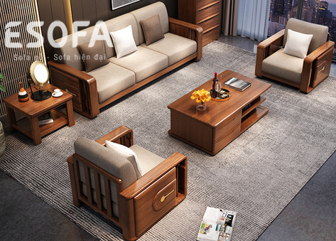 Sofa văng gỗ E270