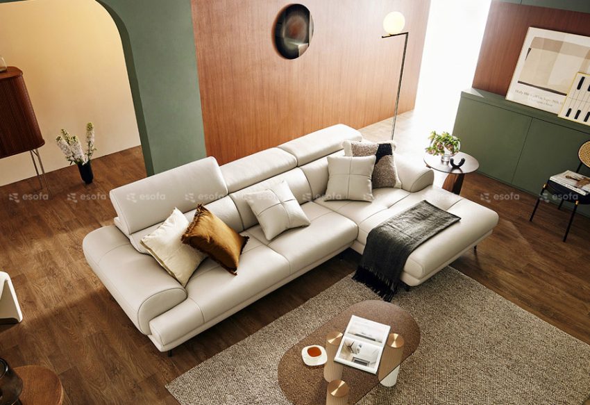 Ghế sofa da 3 tựa gật gù E510