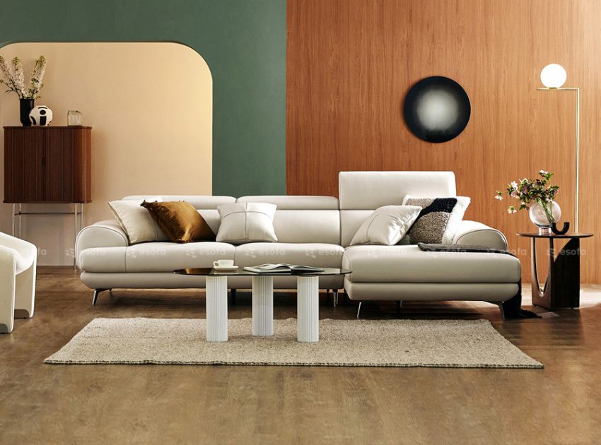 Sofa góc tựa gật gù 3 chỗ  E510
