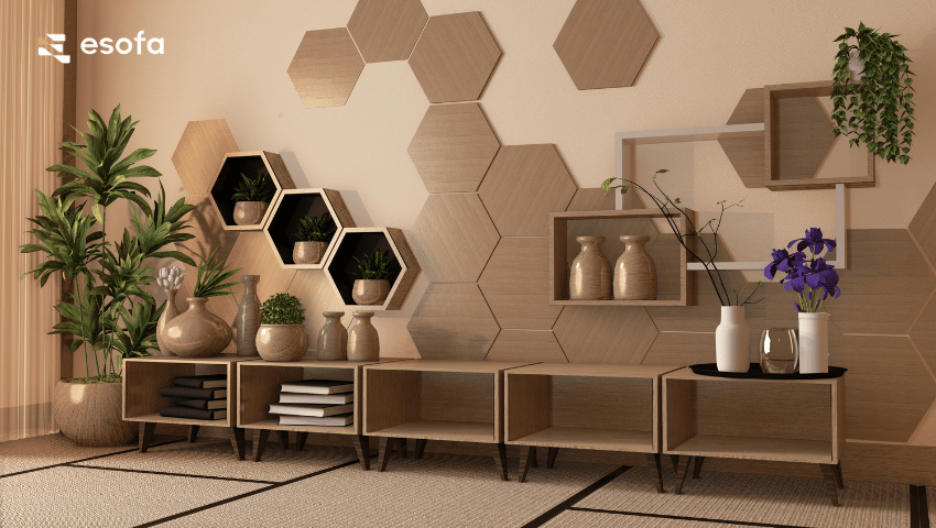 Vai trò của kệ trang trí