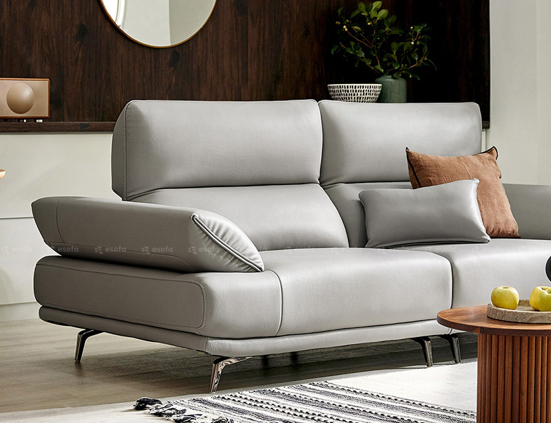 Sofa văng da Hàn Quốc phong cách hiện đại E21