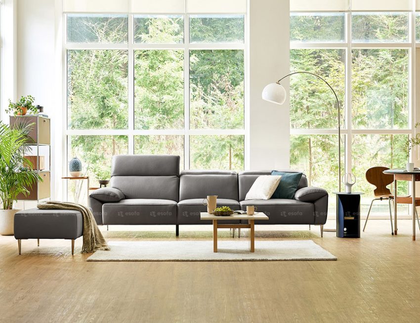 Ghế sofa văng phòng khách tựa gật gù E03