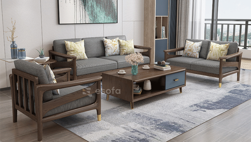 sofa gỗ