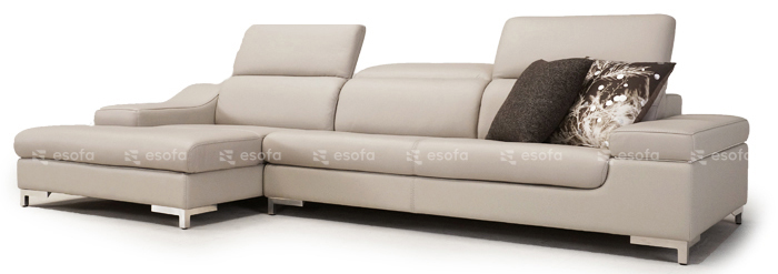 Ghế sofa da tựa gật gù 3 chỗ E520