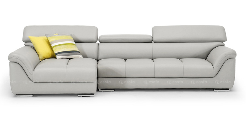 Ghế sofa góc da phòng khách 3 chỗ E522