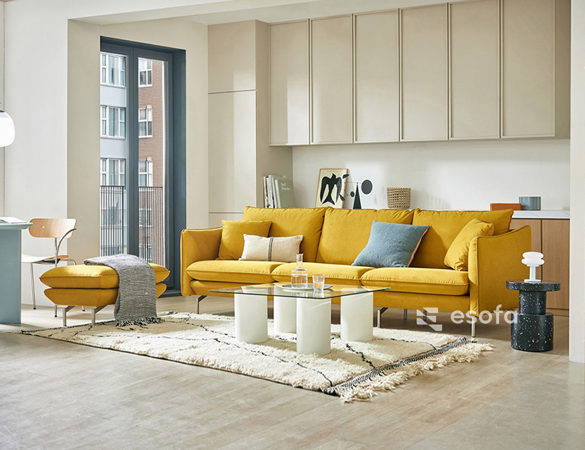 Sofa văng gỗ 3 chỗ E535