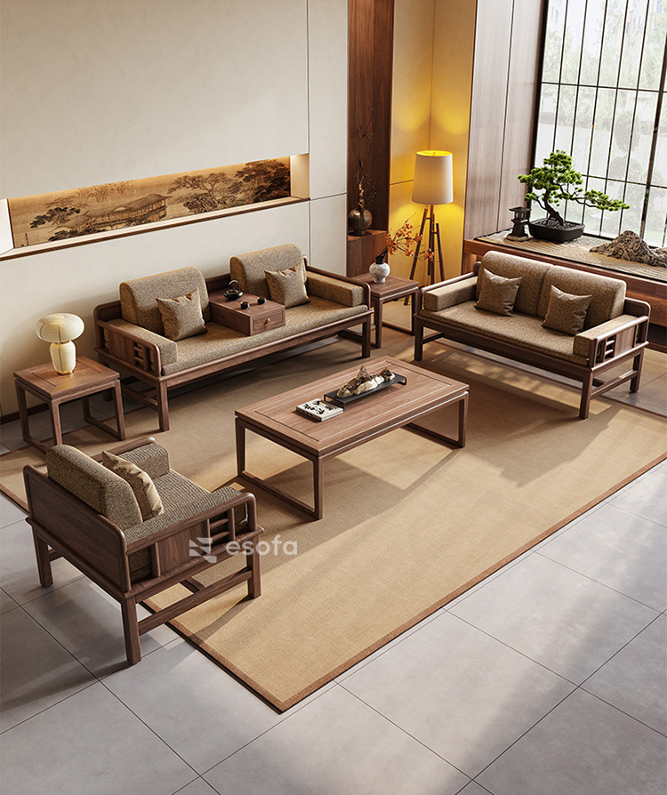 Bộ ghế sofa cho phòng trà EH16