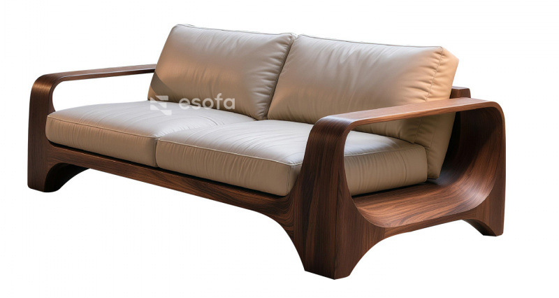 Ghế đôi da hiện đại EH18