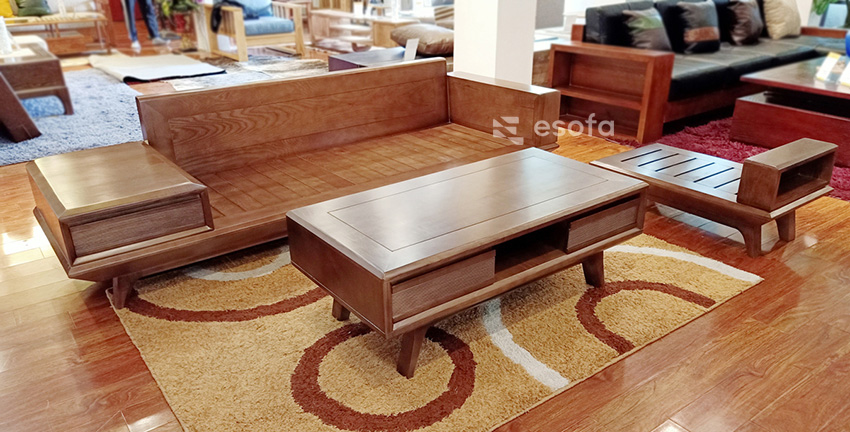 Sofa văng gỗ cao cấp EH10