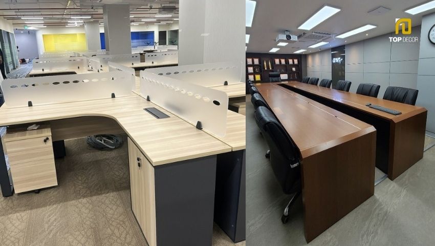 Topdecor cung cấp nội thất văn phòng cho công ty kiểm toán