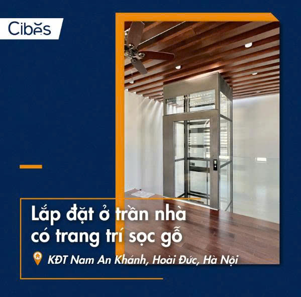 Lắp thang máy như thế nào nếu tầng trên cùng có thiết kế đặc biệt?