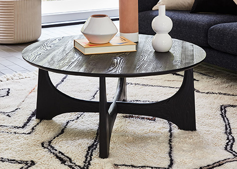 Bàn trà hệ chân chữ X cách điệu EB13