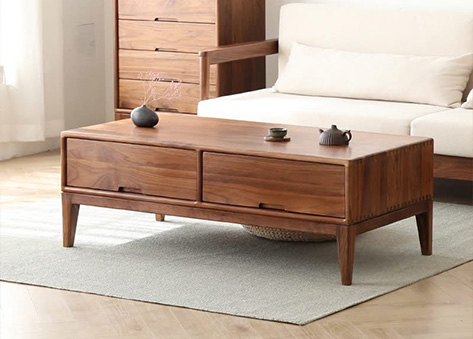 Bàn trà tối ưu không gian lưu trữ phòng khách EB23