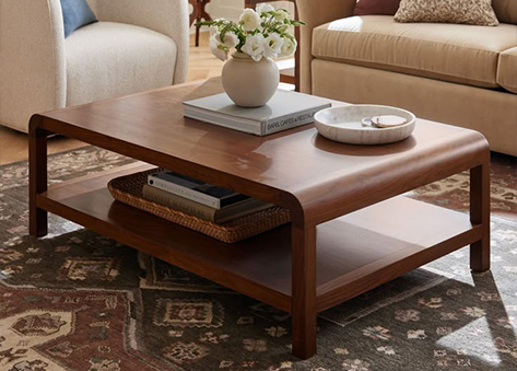 Bàn trà khung chân liền khối chắc chắn EB28