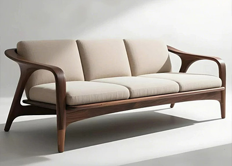 Sofa văng phối nệm màu trung tính EH29