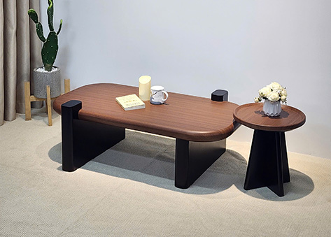 Bàn trà phong cách Nordic với bề mặt đá chống trầy EBC22